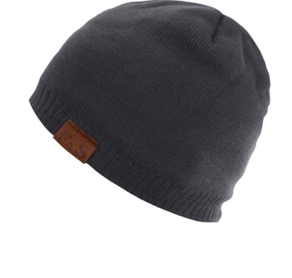 Letter Printed Skullies Beanies Men Knitted Winter Hats for Men Women Caps Beanie plus Velvet Thick Warm Bonnet Men'S Winter Cap